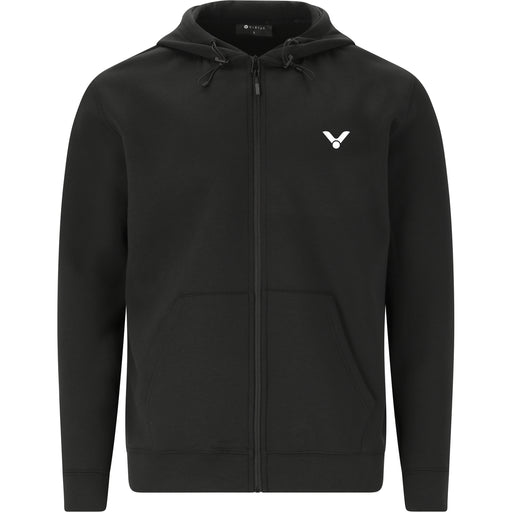 VICTOR Varo Jr. Technical Full-zip Hoody Sweatshirt 1001 Black