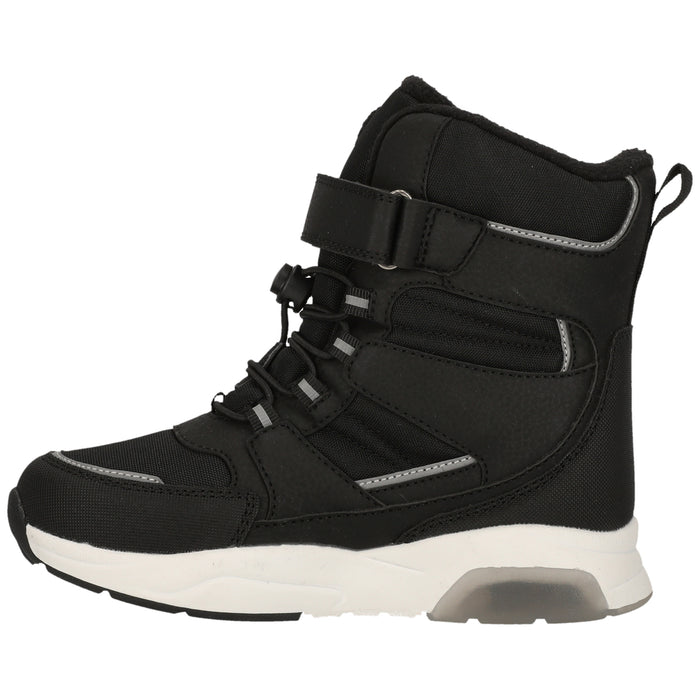 ZIGZAG Vizar Kids Boot WP w/Lights WP Boots 1001 Black