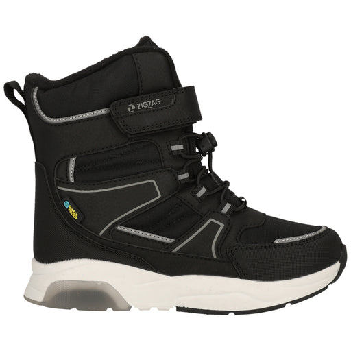 ZIGZAG Vizar Kids Boot WP w/Lights WP Boots 1001 Black