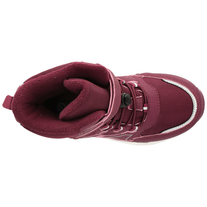 ZIGZAG Vizar Kids Boot WP w/Lights WP Boots 4078 Dark Purple