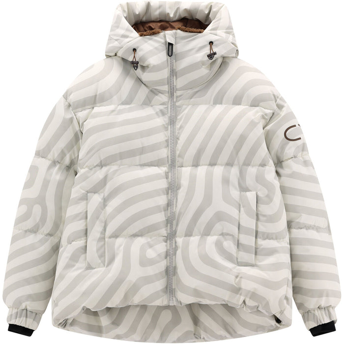 CMP WOMAN WINTER JACKET - PRINTED - WP10000 Jacket 11ZU Ivory-Bone