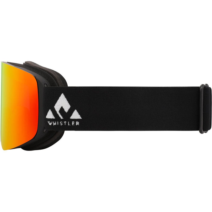 WHISTLER WS7100 Ski Goggle w/ Interchangeable Lens Ski goggle 1001 Black