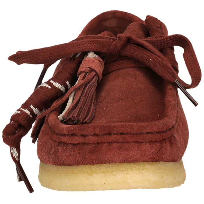 CLARKS ORIGINALS 2 Wallabee. D Shoes 5294 Deep Red Sde