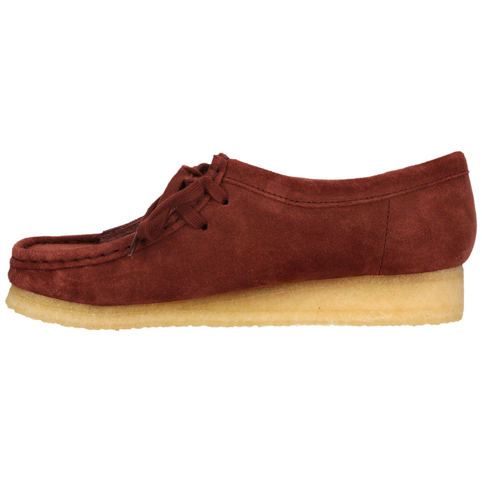 CLARKS ORIGINALS 2 Wallabee. D Shoes 5294 Deep Red Sde