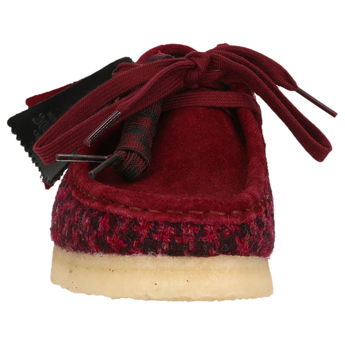 CLARKS ORIGINALS 2 Wallabee. D Shoes 4101B Purple TweedComb