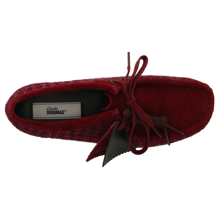 CLARKS ORIGINALS 2 Wallabee. D Shoes 4101B Purple TweedComb
