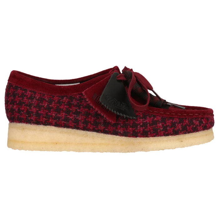 CLARKS ORIGINALS 2 Wallabee. D Shoes 4101B Purple TweedComb