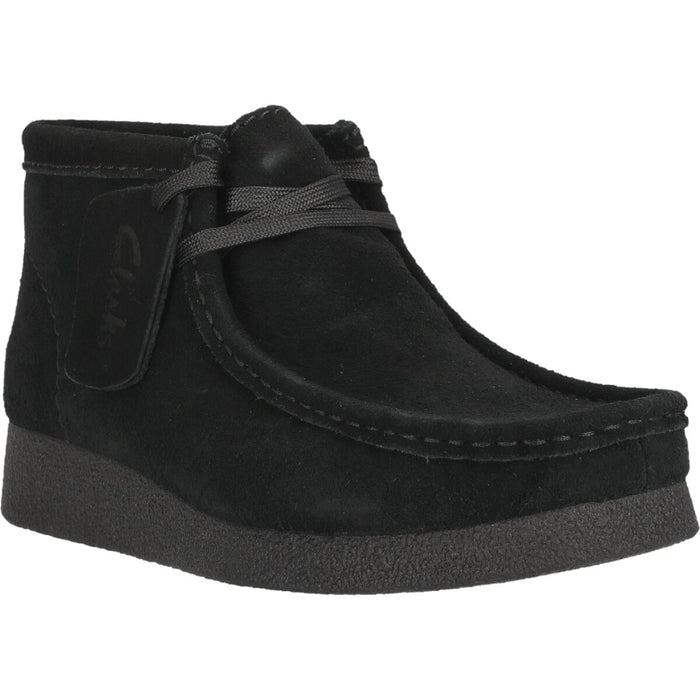 CLARKS PREMIUM WallabeeEVOBt D Shoes 1219 Black Sde