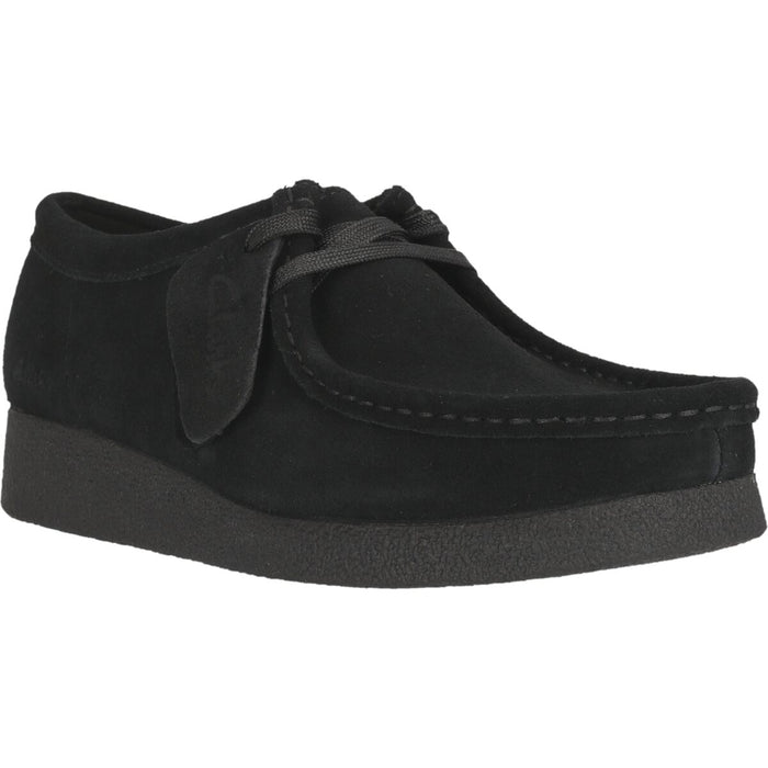 CLARKS PREMIUM WallabeeEVOSh D Shoes 1219 Black Sde