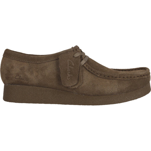 CLARKS PREMIUM WallabeeEVOSh D Shoes 3227 Olive Suede