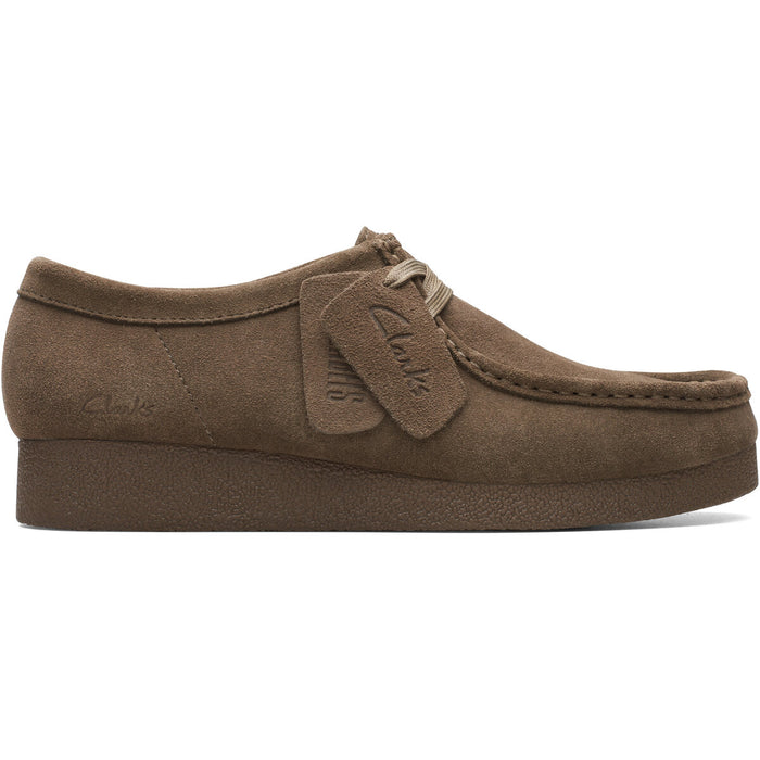 CLARKS PREMIUM WallabeeEVOSh D Shoes 3227 Olive Suede