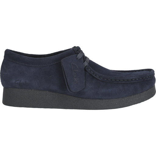 CLARKS PREMIUM WallabeeEVOSh D Shoes 2250 Navy Suede