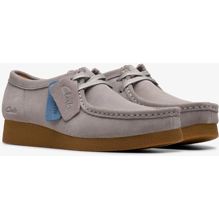 CLARKS PREMIUM WallabeeEVOSh D Shoes 1261A Dark Grey Sde