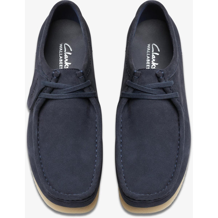 CLARKS PREMIUM WallabeeEVO G Shoes 2250 Navy Suede