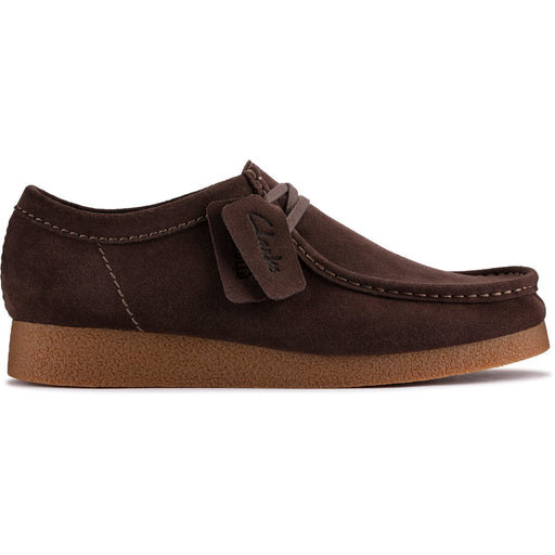 CLARKS PREMIUM WallabeeEVO G Shoes 5230 Dark Brown Suede