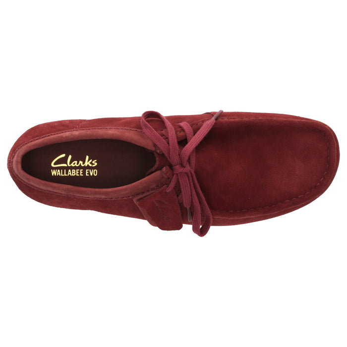 CLARKS PREMIUM WallabeeEVO G Shoes 4011 Burgundy