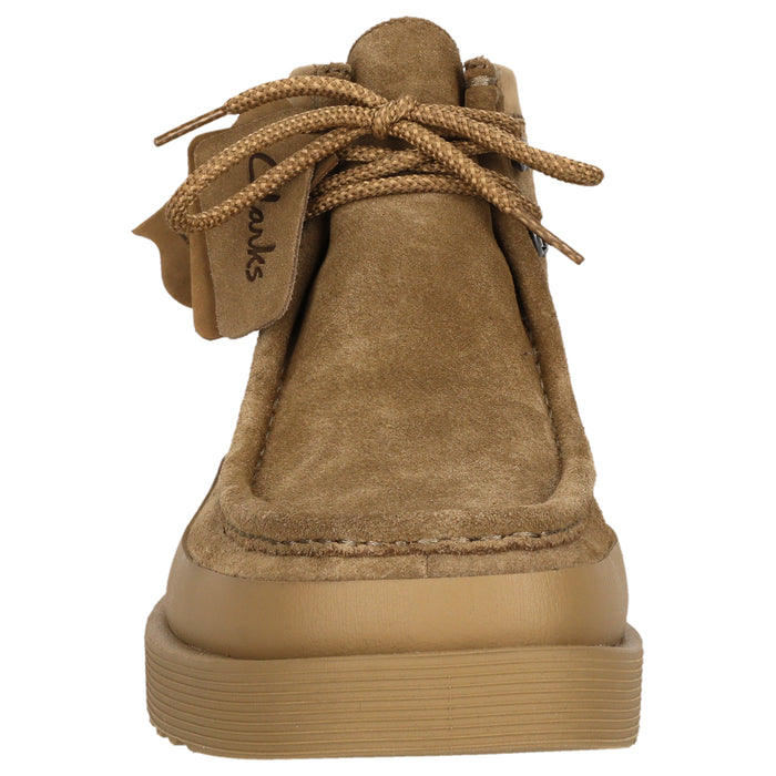 CLARKS PREMIUM WallabeeFTR2Hi G Boots 5232 Dark Sand Suede