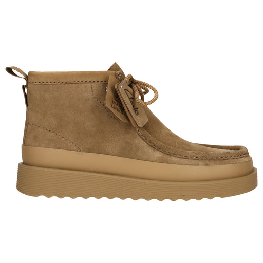 CLARKS PREMIUM WallabeeFTR2Hi G Boots 5232 Dark Sand Suede