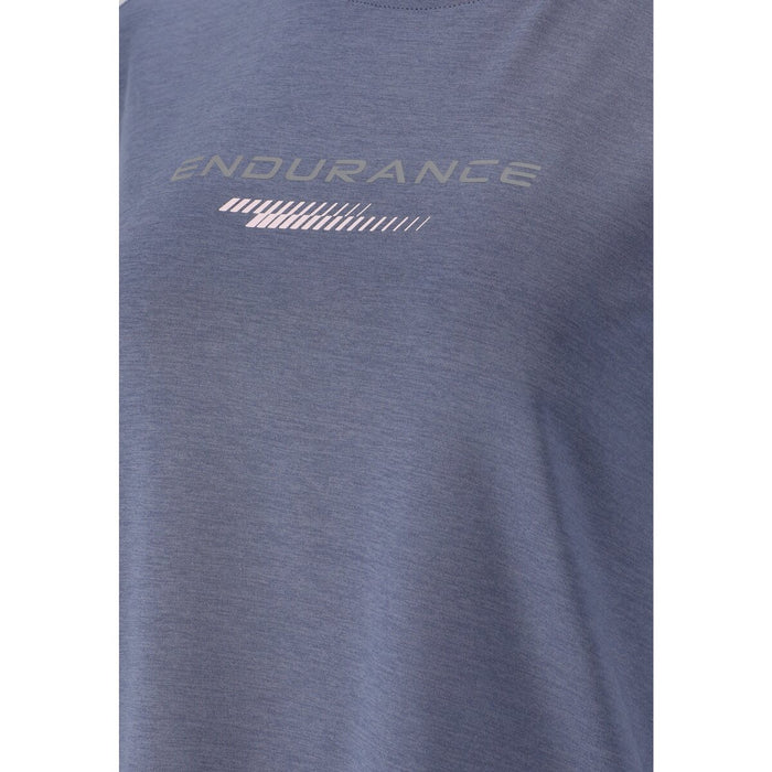 ENDURANCE! Wange W Melange S/S Tee T-shirt 2177 Serenity Blue