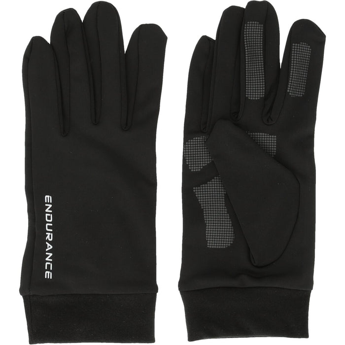 ENDURANCE! Watford Running Gloves Gloves 1001S Black Solid
