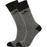 WHISTLER Waverlou 2-Pack Socks Socks 1011 Dark Grey Melange