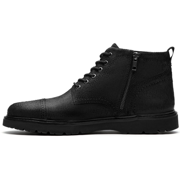 CLARKS ESSENTIALS Weltridge Zip G Boots 1216 Black Leather