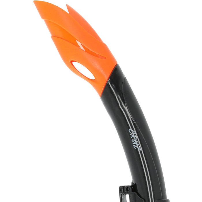 CRUZ West Bay Snorkel Adult Swimming equipment 5002 Shocking Orange