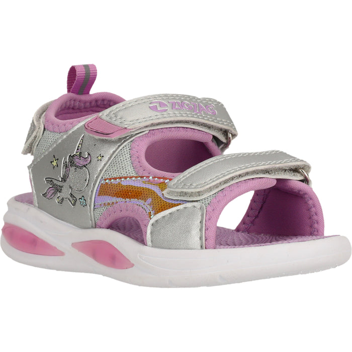 ZIGZAG Wiggy Kids Sandal w/Lights Sandal 4237 Lupine