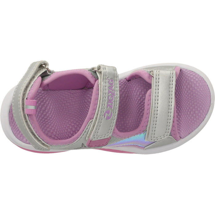 ZIGZAG Wiggy Kids Sandal w/Lights Sandal 4237 Lupine