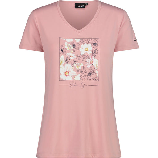 CMP Woman Functional Tee T-shirt B504 Rose