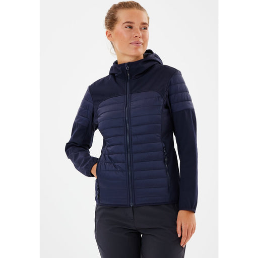 CMP Woman Jacket fix hood Softshell 27AM B.Blue-B.Blue