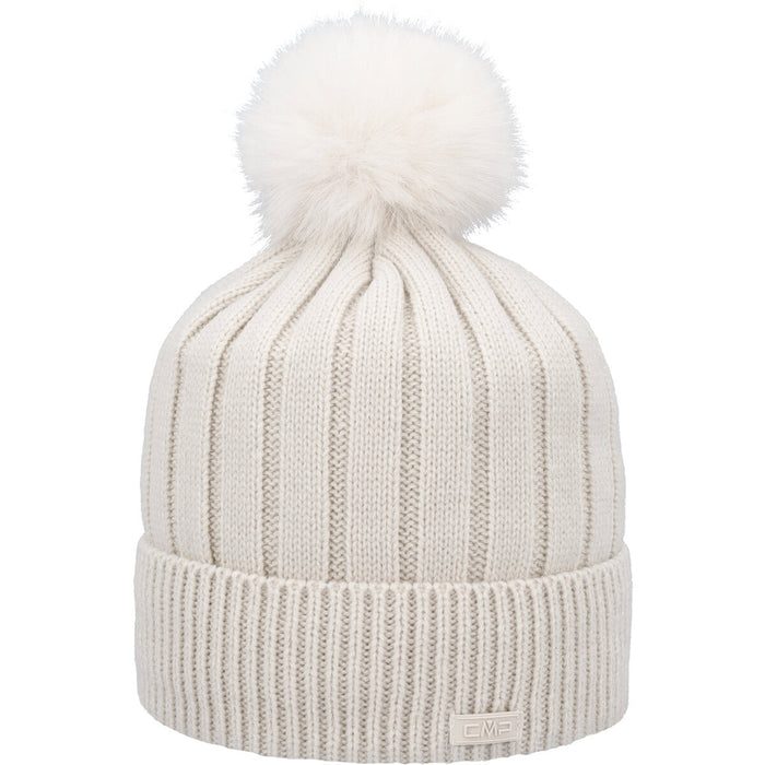 CMP Woman Knitted Hat Hoods A238 Vaniglia