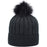 CMP Woman Knitted Hat Hoods U901 Nero