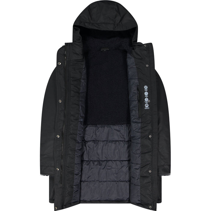 CMP Woman Parka Fix Hood Jacket U901 Nero