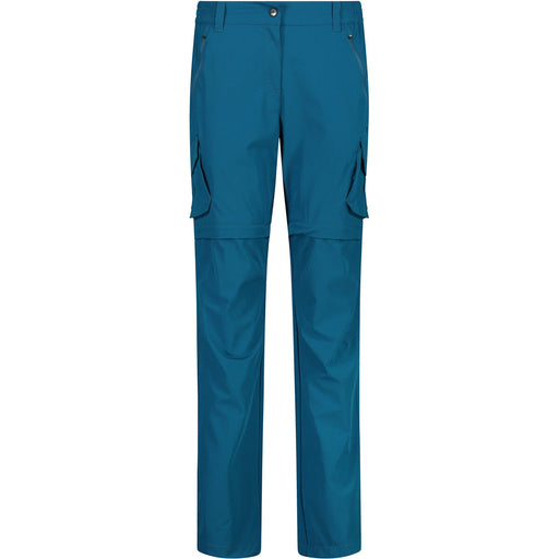 CMP Woman Zip Off Pant Pants M916 Deep Lake