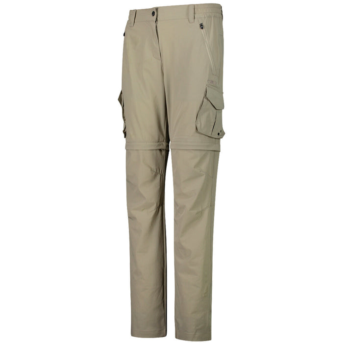 CMP Woman Zip Off Pant Pants P631 Sand