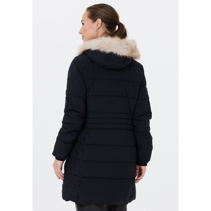 CMP Women Long Parka Jacket U901 Nero