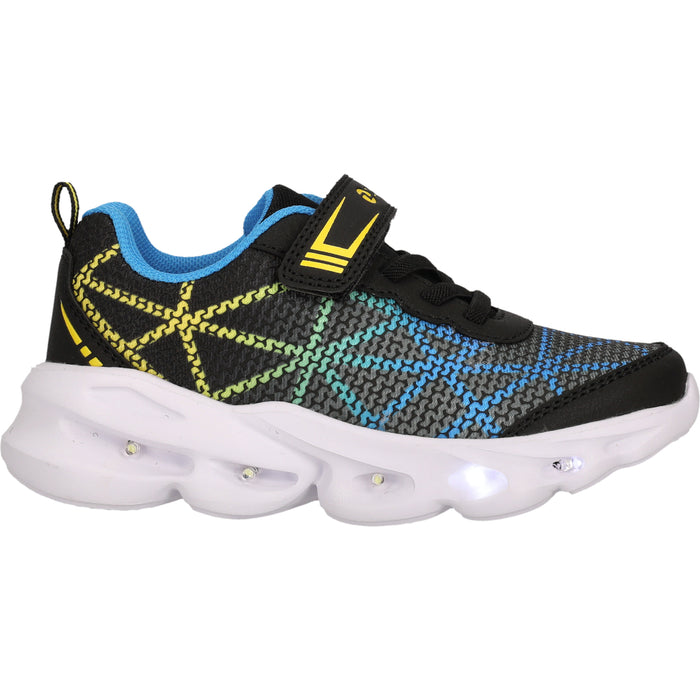 ZIGZAG Zetes Kids Shoe W/Lights Shoes 1001 Black
