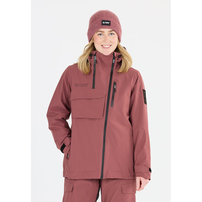 SLOPE Zuko W Ski Jacket W-PRO 15000 Jacket 4343 Rose Brown