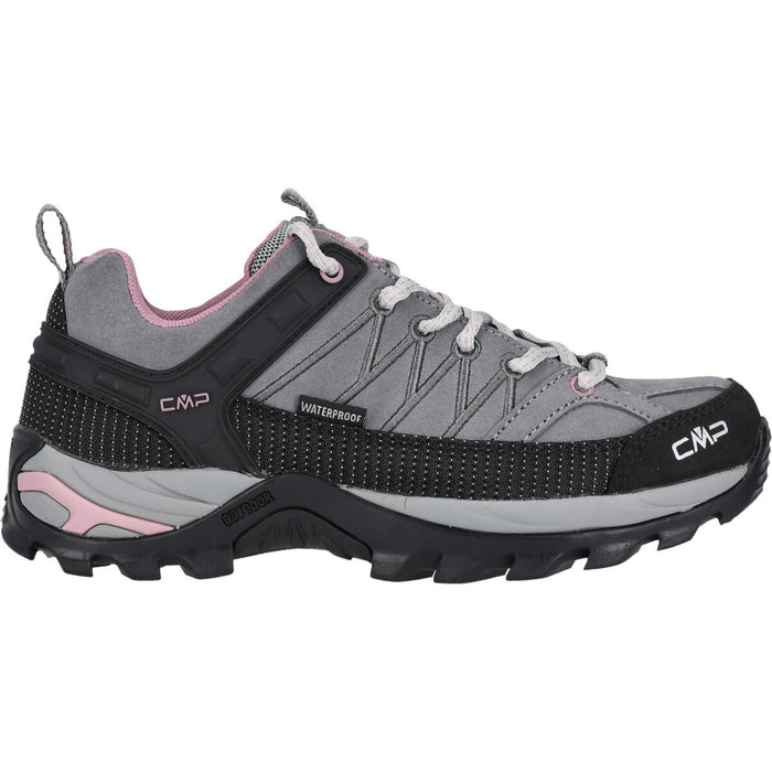 CMP Rigel Low Wmn WP Outdoor Shoe Shoes 66UN Cemento-Fard