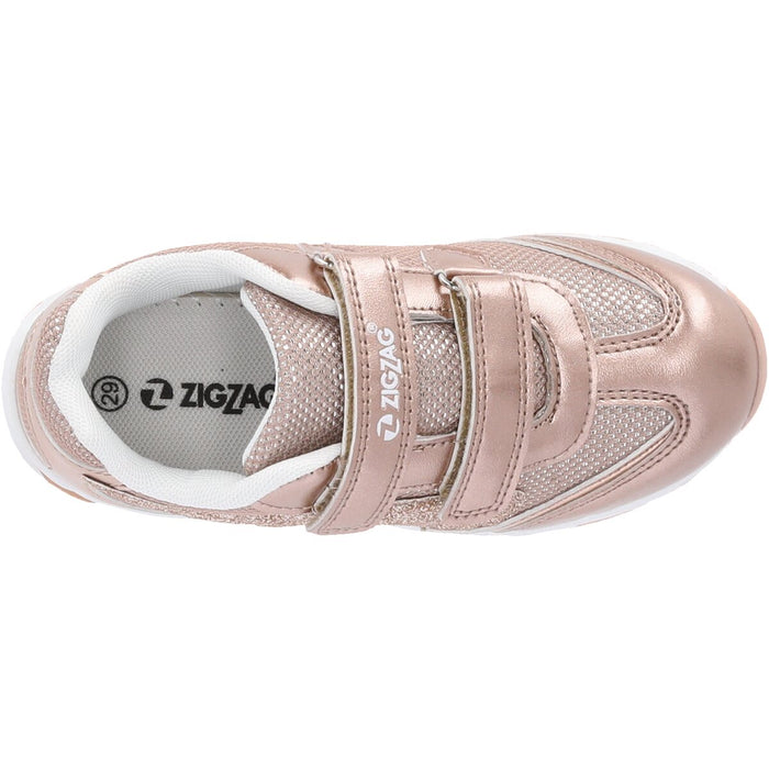 ZIGZAG Roseau Kids Shoe W/Lights Shoes 8890 gold
