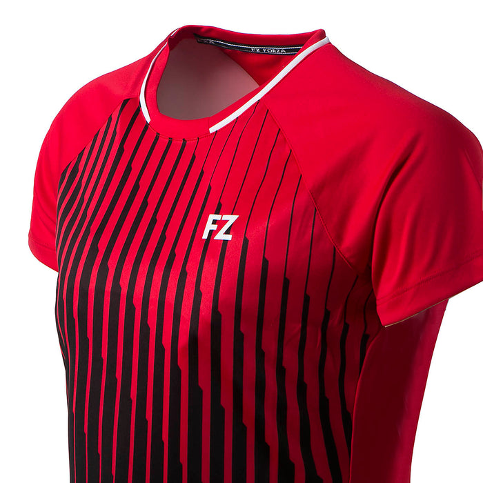 FZ FORZA Sudan W S/S Tee T-shirt 4009 Chinese Red